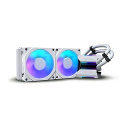 Phanteks Glacier One 240MPH D-RGB 240mm All in One Liquid CPU Cooler (White)