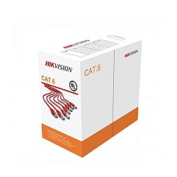 Hikvision Cat-6, 305 Meter, White Network Cable 