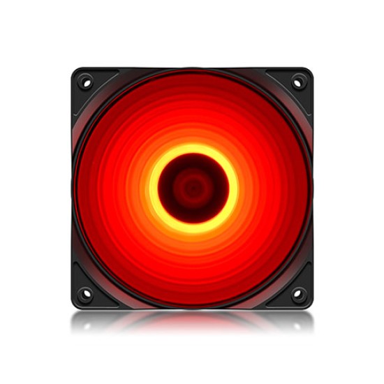 DEEPCOOL RF120R High Brightness Red LED Case Fan