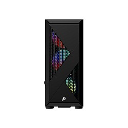 1ST PLAYER F3-A ATX RGB GAMING CASE WITH 4 RGB FANS (BLACK)