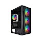 1ST PLAYER X5 COMPUTER RGB GAMING CASE (BLACK)