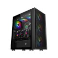 1STPLAYER AR-7G Mesh AR series ATX Gaming Case (With 6 Argb Fan)