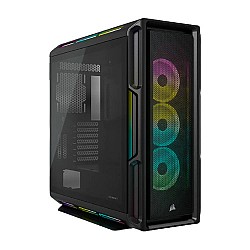 Corsair iCUE 5000T RGB Tempered Glass Mid-Tower ATX PC Case – Black