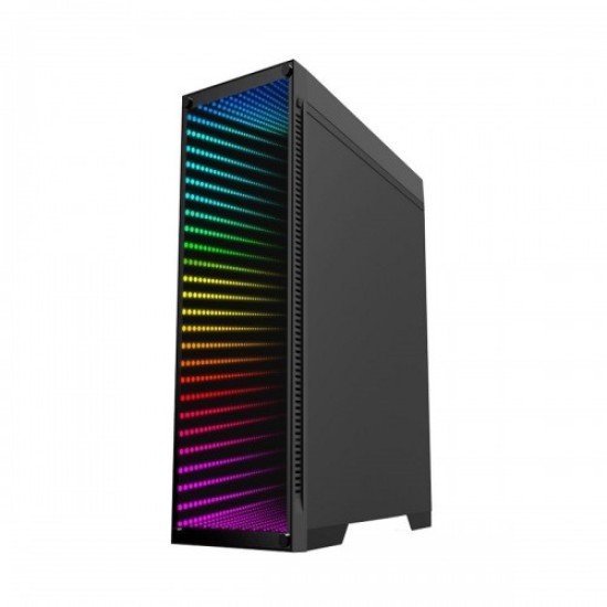 Gamemax Abyss-TR M-908-TR Mid Tower Tempered Glass ATX Gaming Case (Black)