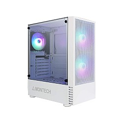 Montech X2 MESH white Tempered Glass ATX Mid-Tower Gaming Case
