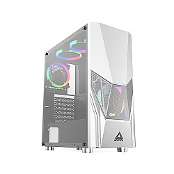 Montech Fighter 500 ATX Mid-Tower Gaming Case (White)