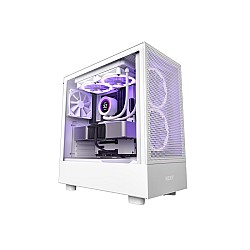 NZXT CC-H51FW-01 H5 FLOW COMPACT MID-TOWER AIRFLOW CASING WHITE