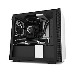 NZXT H210 Mini-ITX Case with Tempered Glass (White)