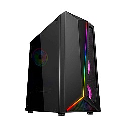 REVENGER EVESKY Tempered Glass MID TOWER RGB GAMING CASE