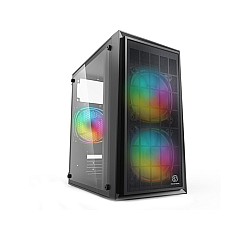 REVENGER FIRE MID TOWER RGB GAMING CASE