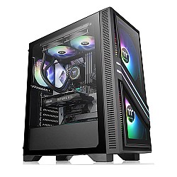 Thermaltake Versa T35 Tempered Glass RGB Mid Tower Computer Casing