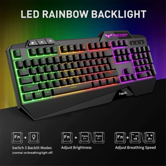 HAVIT HV-KB558CM Gaming Keyboard and Mouse Combo