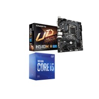 INTEL CORE I5 10400 PROCESSOR AND GIGABYTE H510M H MOTHERBOARD COMBO price in Bangladesh TechLandBD