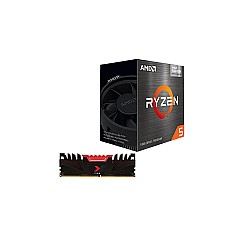 AMD Ryzen 5 5600G PROCESSOR AND PNY XLR8 GAMING 8GB RAM COMBO