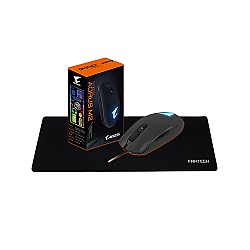 GIGABYTE AORUS M2 RGB GAMING MOUSE WITH FANTECH MP64XL MOUSEPAD COMBO