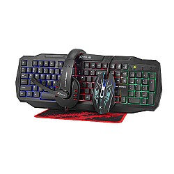 Xtrike Me CM-406 Mouse, Keyboard,Mousepad & Headset Gaming Combo