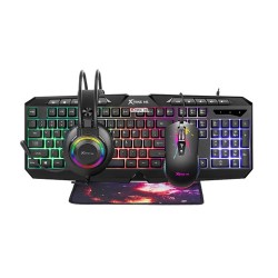 Xtrike Me CMX-410 Mouse, Keyboard, Mousepad & Headset Gaming Combo