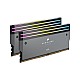 CORSAIR DOMINATOR TITANIUM RGB 32GB (2X16GB) DDR5 DRAM 6000MHZ CL30 AMD XMP DESKTOP RAM (GREY)