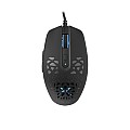 DELUX M820BU WIRED GAMING MOUSE BLACK