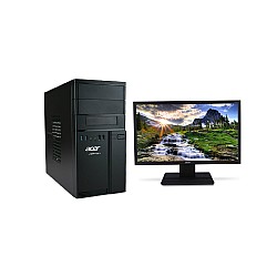 Acer Veriton M200-H510 Core i5 11th Gen 16GB RAM 1TB HDD 256GB SSD Brand PC with Acer 22 inch Monitor