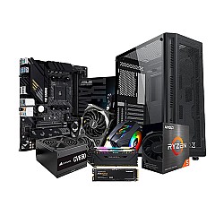 AMD RYZEN 5 5600X ASUS TUF B550M-PLUS 16GB RAM 500GB SSD RTX 3060 12GB GRAPHICS CARD BUDGET PC