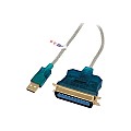 DTECH DT-5034 3 Meter USB Male To Parallel Printer Cable
