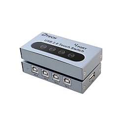 DTECH DT-8341 USB Manual Sharing Printing 4 Ports Switcher