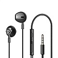 Lenovo HF140 Wired Half In-Ear Headphones (Black)