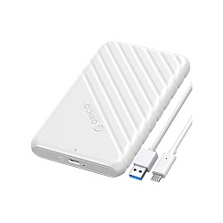 ORICO 25PW1C-C3-WH 2.5 INCH USB3.1 GEN1 TYPE-C HARD DRIVE ENCLOSURE(TYPE-C TO TYPE-C CABLE)