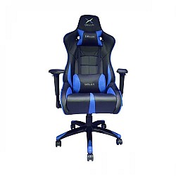 DELUX DC-R01 STEEL FRAME GAMING CHAIR (Blue)