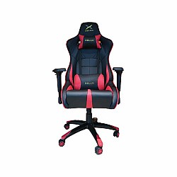 DELUX DC-R01 STEEL FRAME GAMING CHAIR (Red)