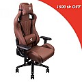 Thermaltake X FIT Real Leather Comfort size 4D Brown Gaming Chair #GC-XFR-BOLFDL-01