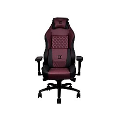 THERMALTAKE X COMFORT REAL LEATHER BURGUNDY RED GAMING CHAIR