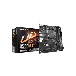 GIGABYTE B550M K AMD AM4 ULTRA DURABLE MICRO ATX MOTHERBOARD