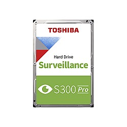 TOSHIBA S300 Pro 8TB SURVEILLANCE 7200 RPM 3.5” HARD DRIVE