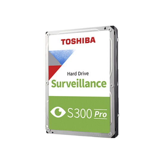 TOSHIBA S300 Pro 10TB SURVEILLANCE 7200 RPM 3.5” HARD DRIVE