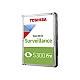 TOSHIBA S300 Pro 6TB SURVEILLANCE 7200 RPM 3.5” HARD DRIVE