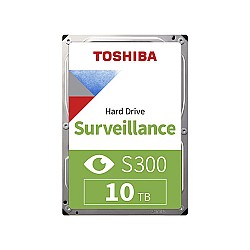 TOSHIBA S300 10TB SURVEILLANCE 7200 RPM 3.5” HARD DRIVE