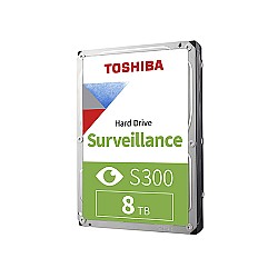TOSHIBA S300 8TB SURVEILLANCE 7200 RPM 3.5” HARD DRIVE