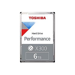 TOSHIBA X300 PERFORMANCE 6TB 7200 RPM SATA HARD DISK DRIVE