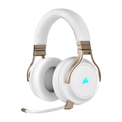 Corsair VIRTUOSO RGB WIRELESS High-Fidelity Gaming Headset (Pearl)