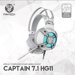 FANTECH HG11 Captain 7.1 Space Edition Gaming Headphone (White)