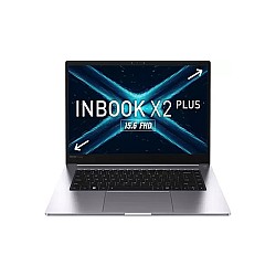 Infinix INBOOK X2 Plus Intel Core i3 1115G4 11th Gen 8GB RAM 256GB SSD 15.6 Inch FHD IPS Display Gray Laptop