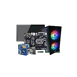 Intel Core i3 H81M Motherboard 8GB RAM 256GB SSD Corporate PC with 19 Inch Monitor