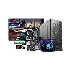 Intel Core I3 H310M Motherboard 8GB RAM 256GB SSD Corporate PC With 19 Inch Monitor