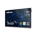INFOCUS INF7550 75 INCH 4K INTERACTIVE TOUCH DISPLAY