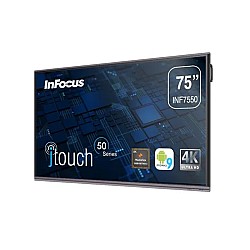 INFOCUS INF7550 75 INCH 4K INTERACTIVE TOUCH DISPLAY