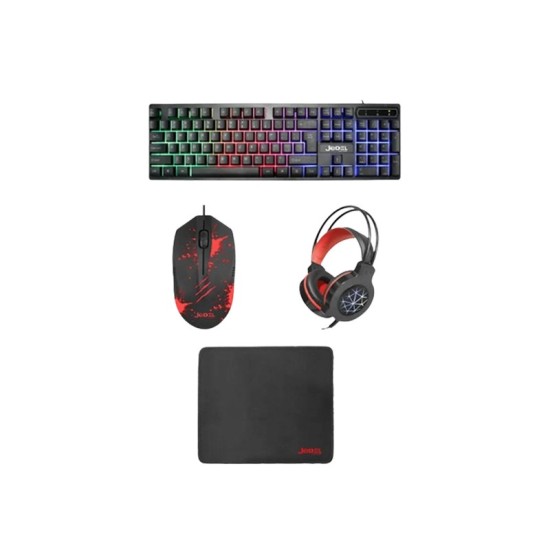 Jedel CP-01 Mouse Keyboard Mousepad & Headset Gaming Combo