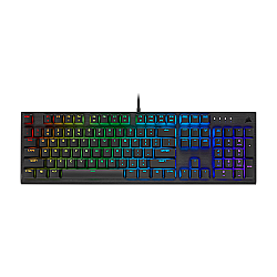 CORSAIR K60 RGB PRO CHERRY VIOLA Mechanical Gaming Keyboard (Black)