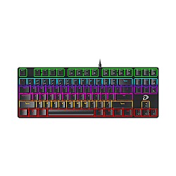 Dareu EK87 Mechanical Gaming Keyboard - Black (Red Switch)
